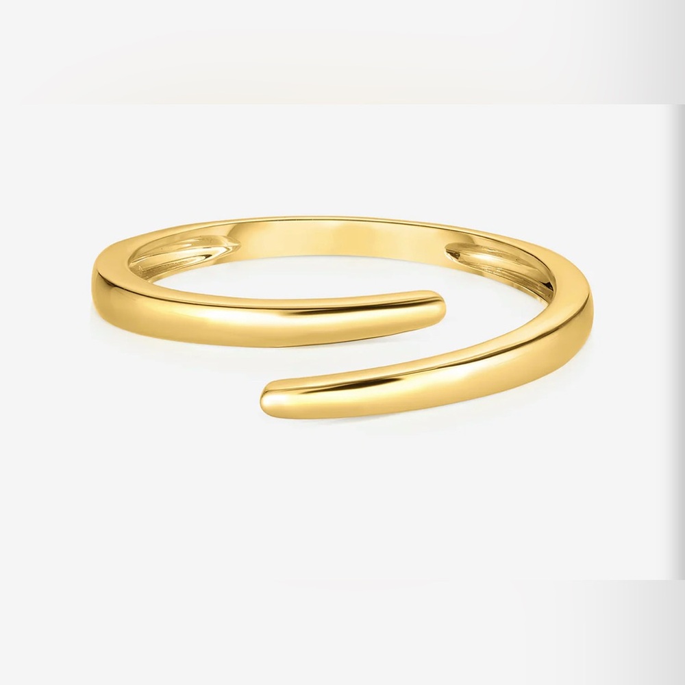 Ring Concierge Open Gold Wrap Ring- 14k Yellow Gold Size 6